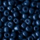 Glasperlen rocailles 6/0 (4mm) Dark navy blue
